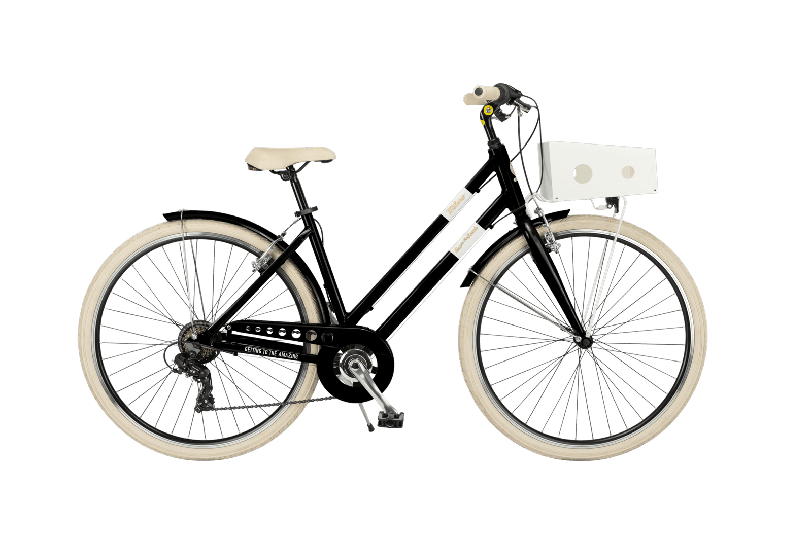 Via Veneto VV699L MILANO Lady Telaio in alluminio, 6 velocità