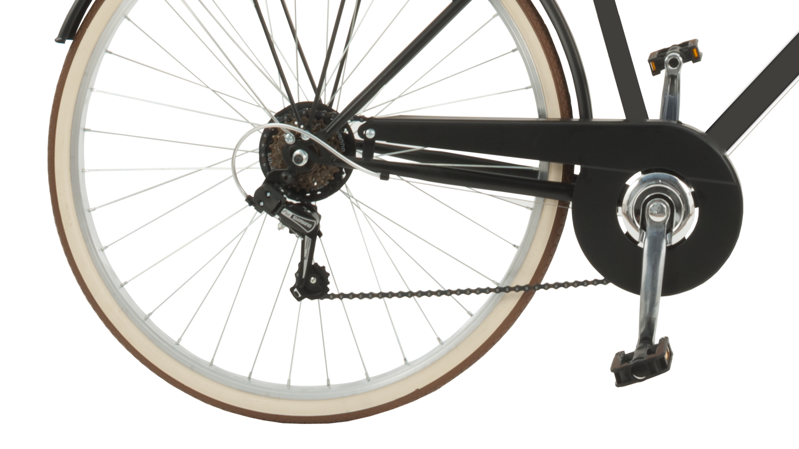 Bicicletta da passeggio Airbici MALAGUETA Man - 6 velocità, Ruote 700x35C - immagine 5