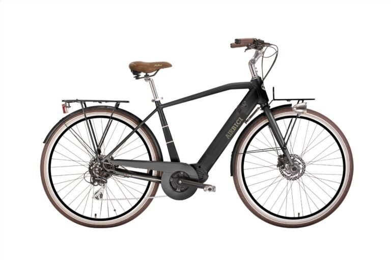 Bici elettrica E-Lite Man di Airbici, ruote da 28", motore centrale, telaio in alluminio