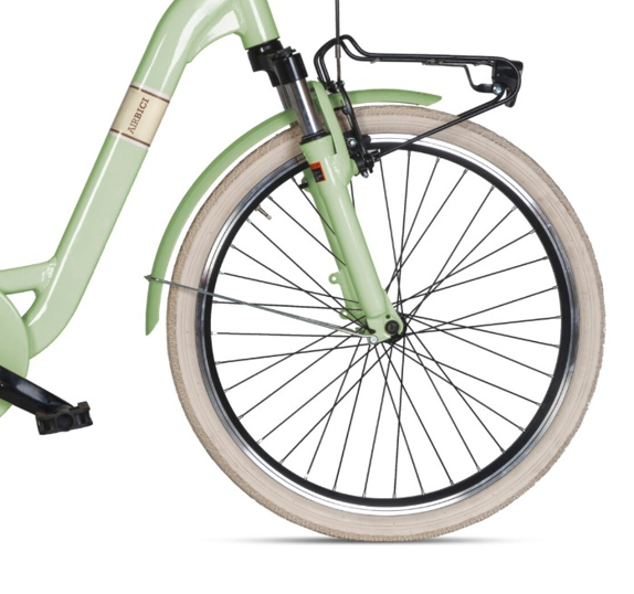 Bicicletta elettrica E-CLASSIC 24” LADY, 6 VELOCITÀ - Airbici - immagine 9