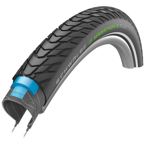 Schwalbe Marathon E-Plus Performance Line 27,5 x 2,00" / 50-584 mm nero con nastro riflettente