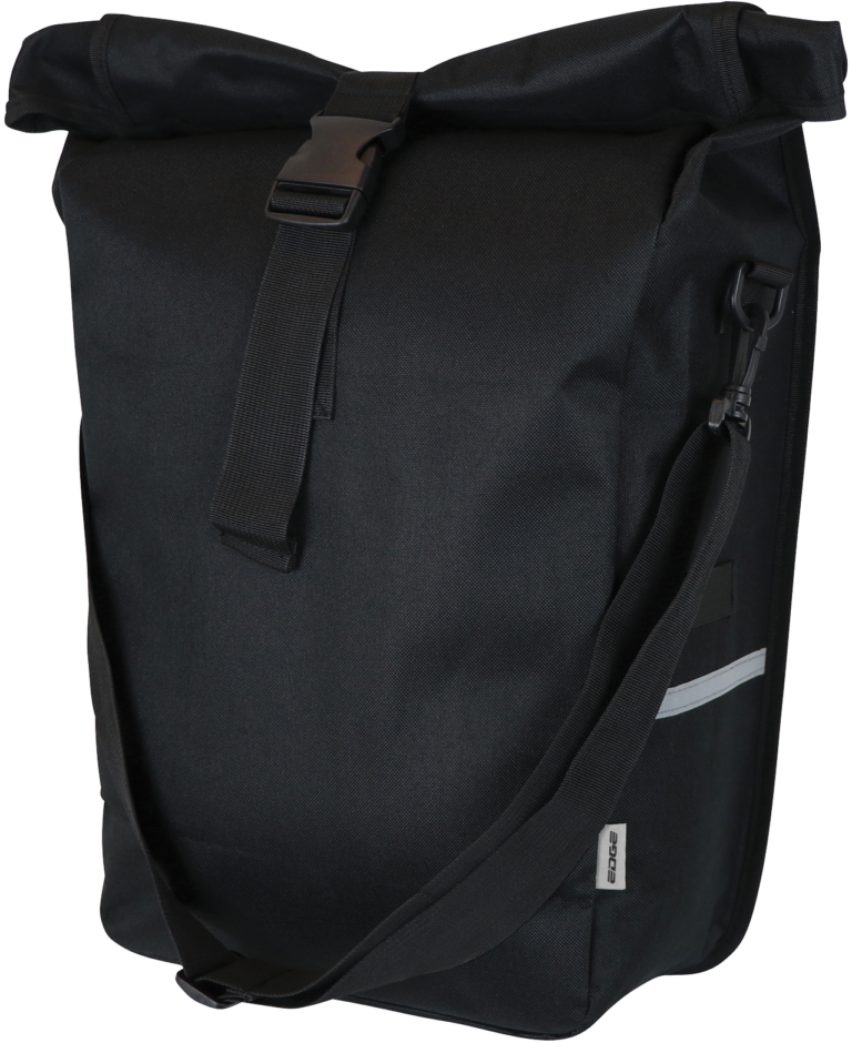 Borsa da bici Edge Leisure 18 litri 48 x 30 x 15 cm - nera