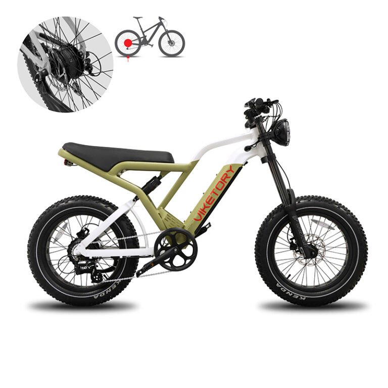VIKETORY COMMANDO eBike FATBIKE Verde militare