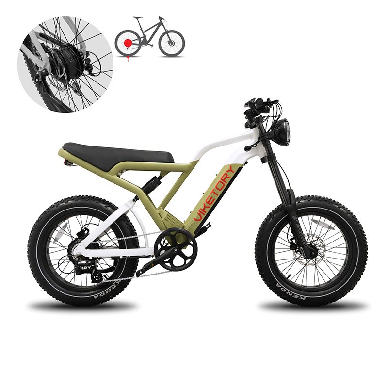 VIKETORY COMMANDO eBike FATBIKE Verde militare