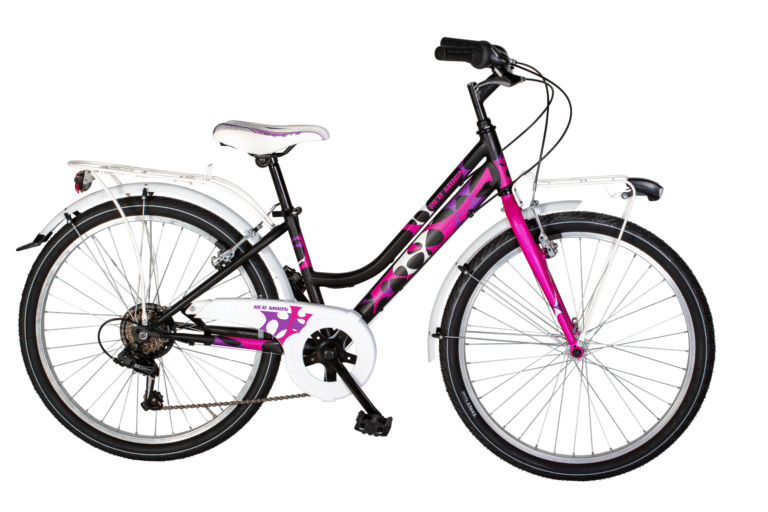 Bicicletta Bambini Airbici Red Moon Lady 24" 6 Velocità