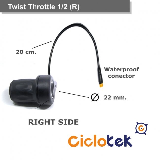 Acceleratore a grilletto PRO - Ciclotek