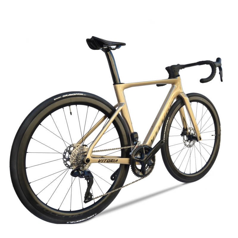 Bici da strada Vitoria ART SH 105 DI2 12v Champagne - immagine 2