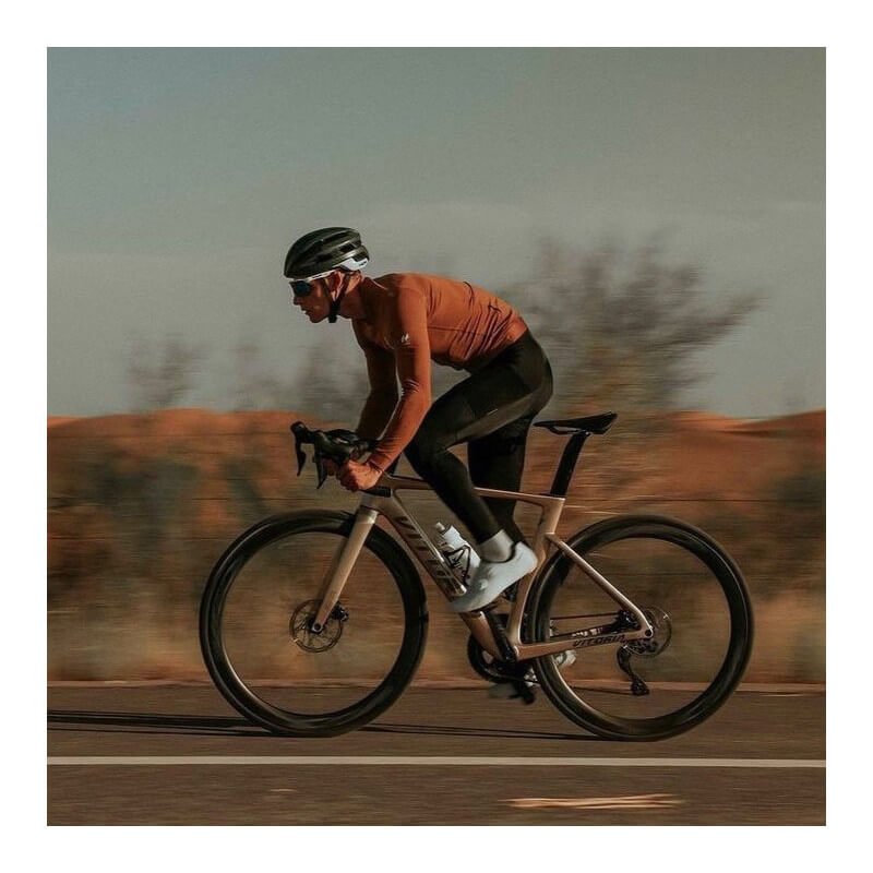 Bici da strada Vitoria ART SH 105 DI2 12v Champagne - immagine 3