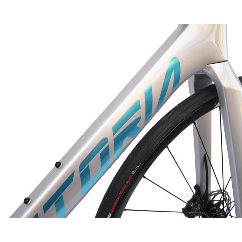 Bicicletta Vitoria ART Shimano 105 Di2 12s Silver - immagine 2