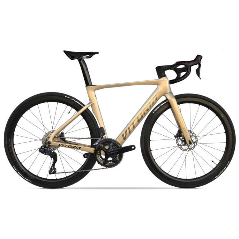 Bicicletta Vitoria ART Shimano 105 Di2 Champagne