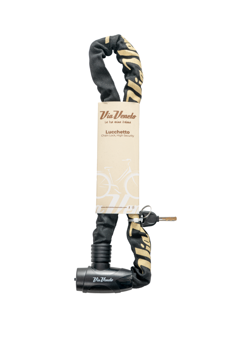 Lucchetto originale Via Veneto con chiave