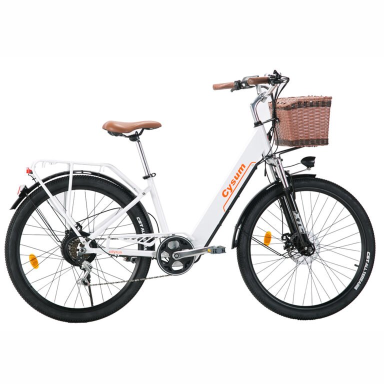 Bicicletta Elettrica Passeggio 26" Cysum Cityrun 26''