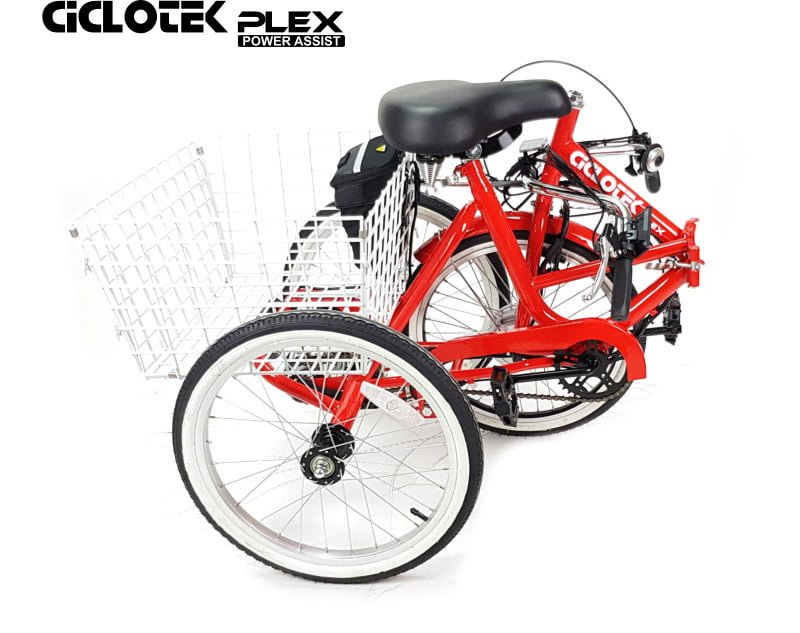 Triciclo Elettrico Pieghevole CicloTEK PLEX - immagine 4