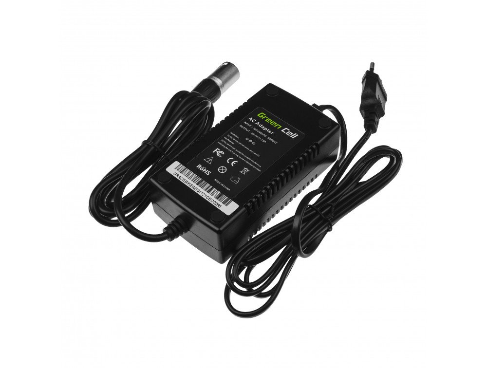 Caricabatterie da 29,4V 4A (Cannon) per batterie EBIKE 24V - Airbici - immagine 3