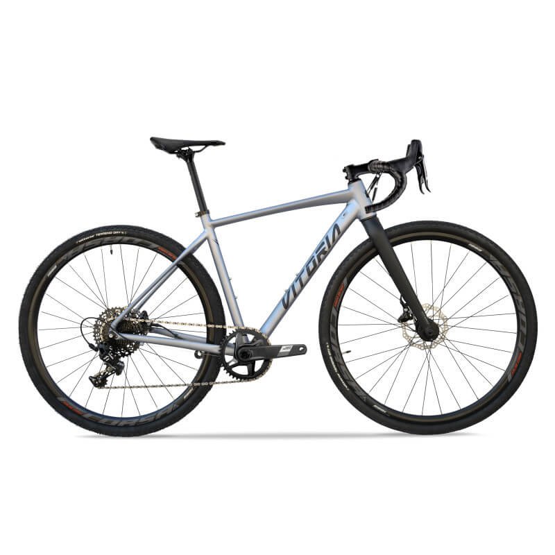 Bicicletta Vitoria NYX EXPLORER APEX 1x12V Argento