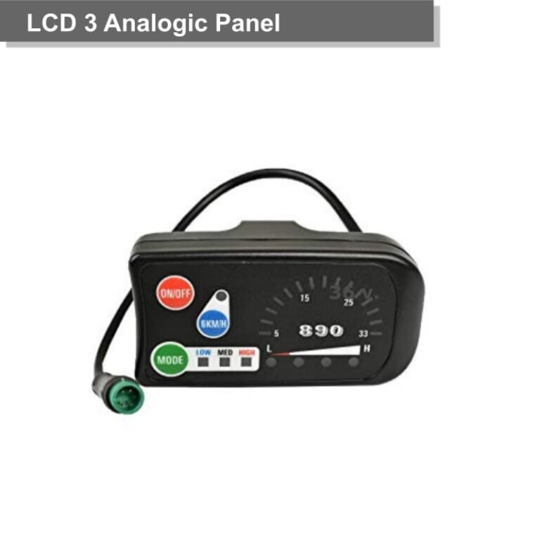 Display LCD 3 analogico - Ciclotek