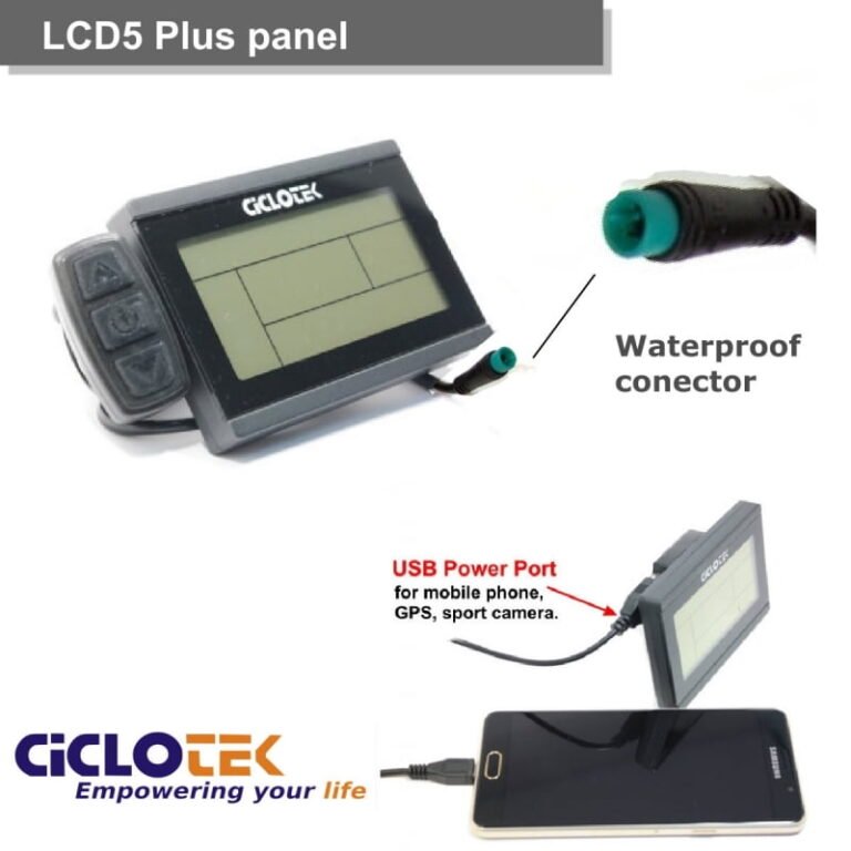 Display LCD5 PLUS (USB) Ciclotek