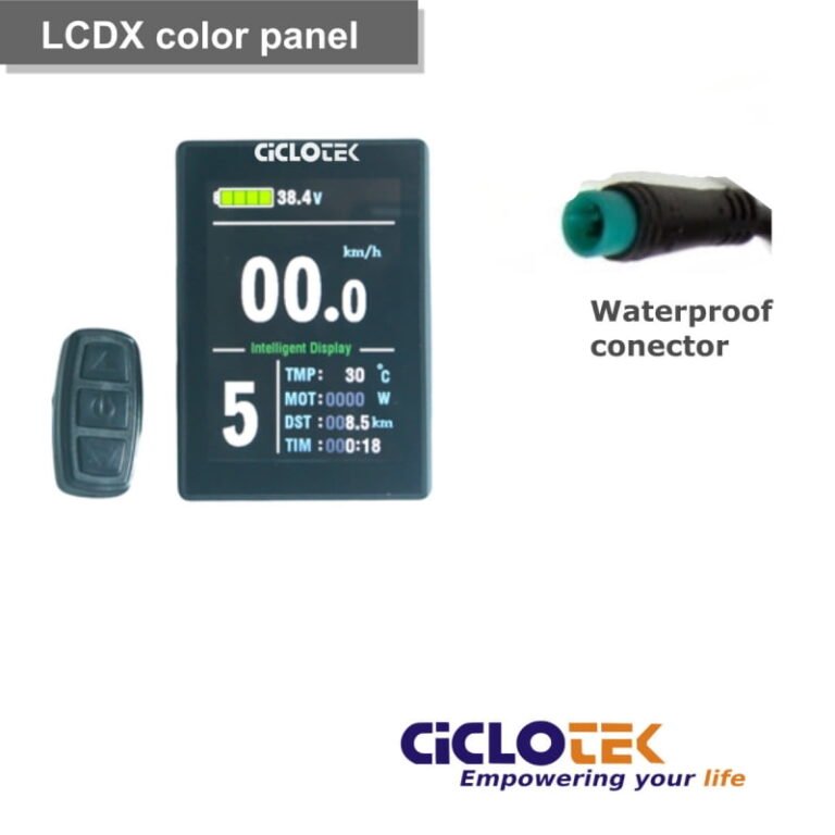 Display LCD5 X Color Ciclotek