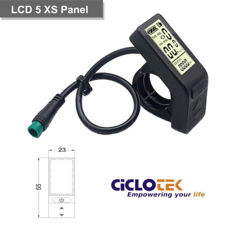Display Per Biciclette Elettriche 36V /48V LCD5 XS