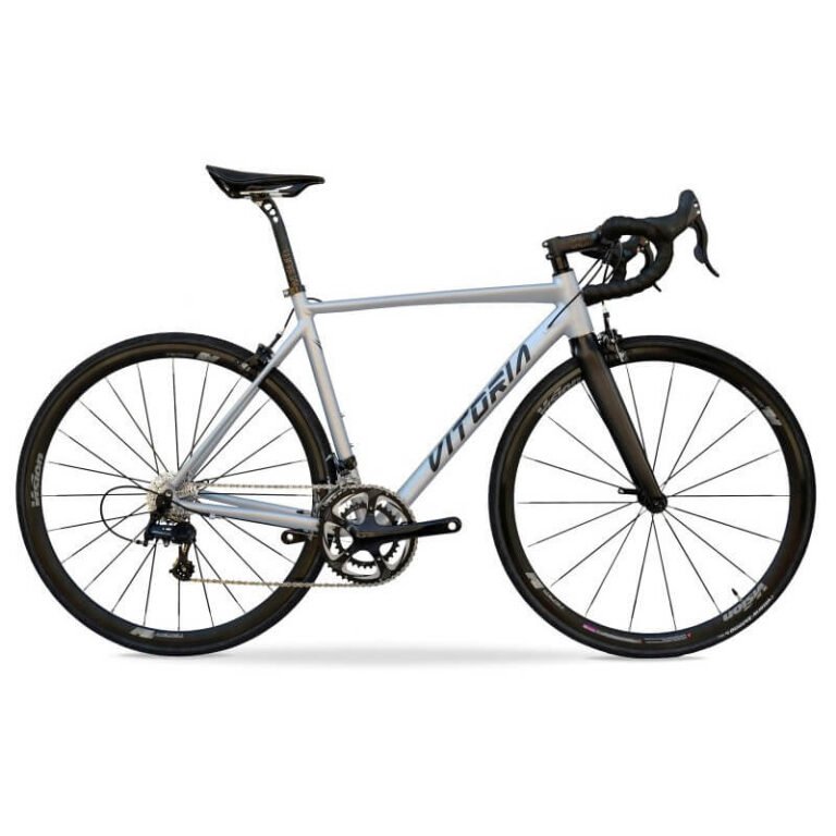 Bicicletta da Corsa Vitoria Race RS Kids Sunrace 2x9 Silver