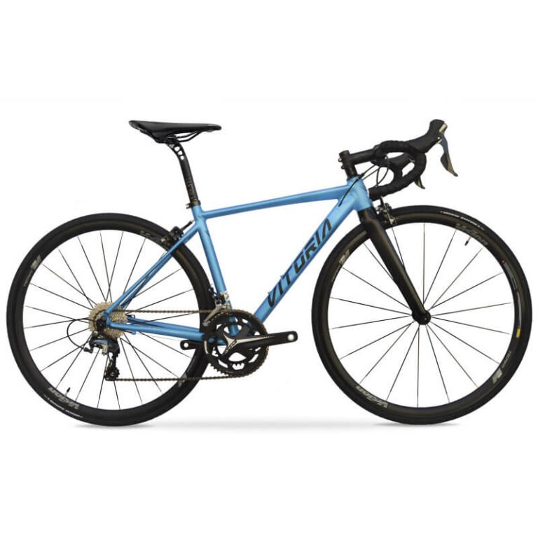 Bici da Corsa Vitoria Race RS Kids Sunrace 2×9 Blu