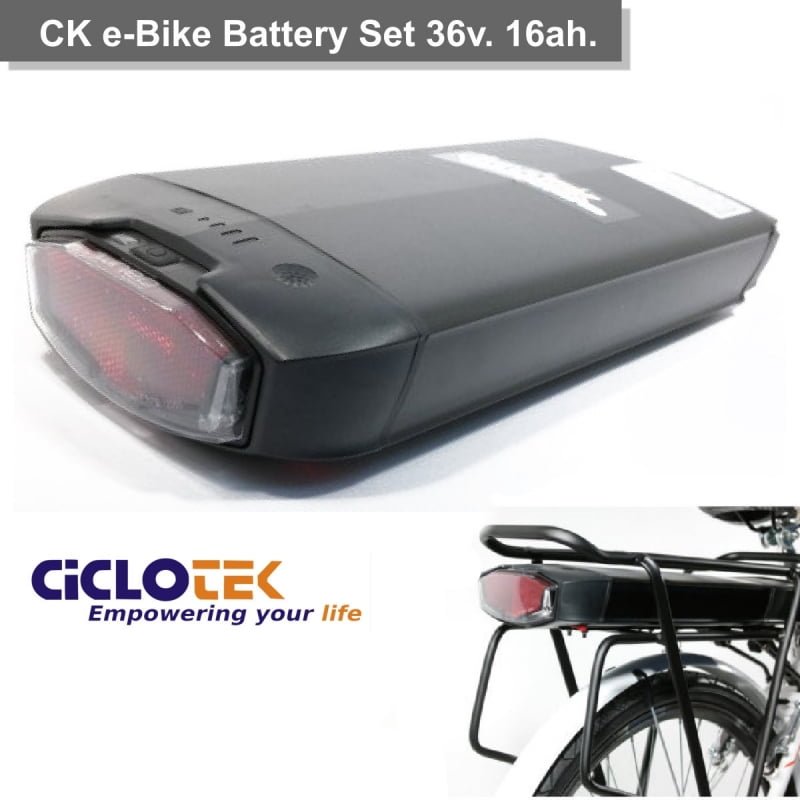 Set batteria CK 36 V. 16 Ah
