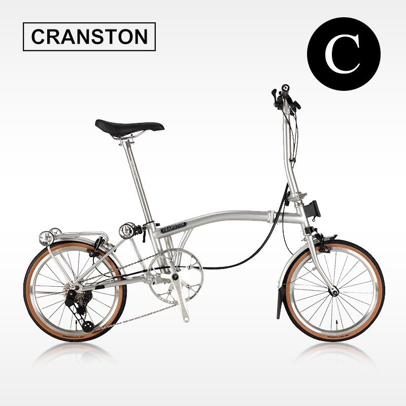 Bicicletta pieghevole Cranston CR7 da 16”
