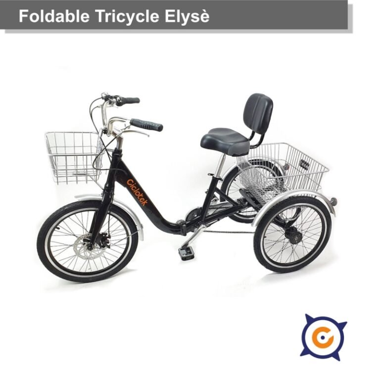 Elysê CicloTEK: Triciclo Elettrico Pieghevole