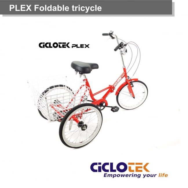 Triciclo pieghevole CicloTEK PLEX