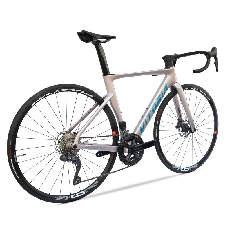 Bicicletta da Strada Vitoria ART SH 105 DI2 12v Silver - immagine 5