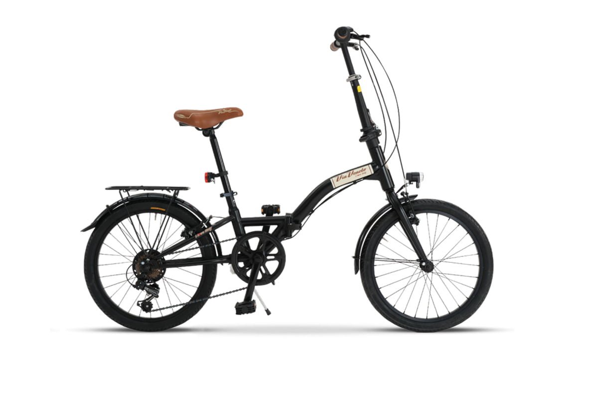 Via Veneto VV739 - 6 Velocità, Telaio in Alluminio, Pieghevole